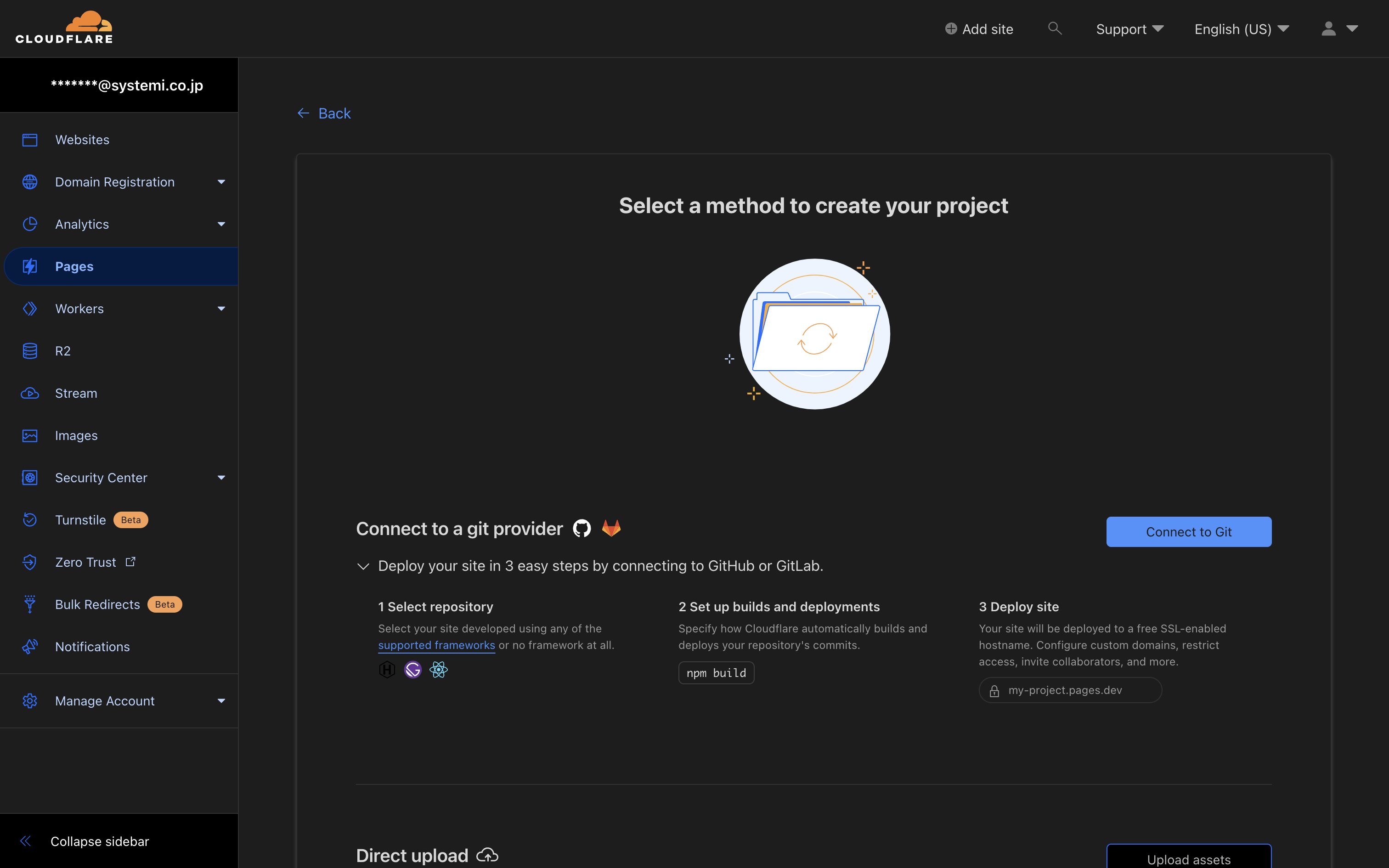 Connect to Git