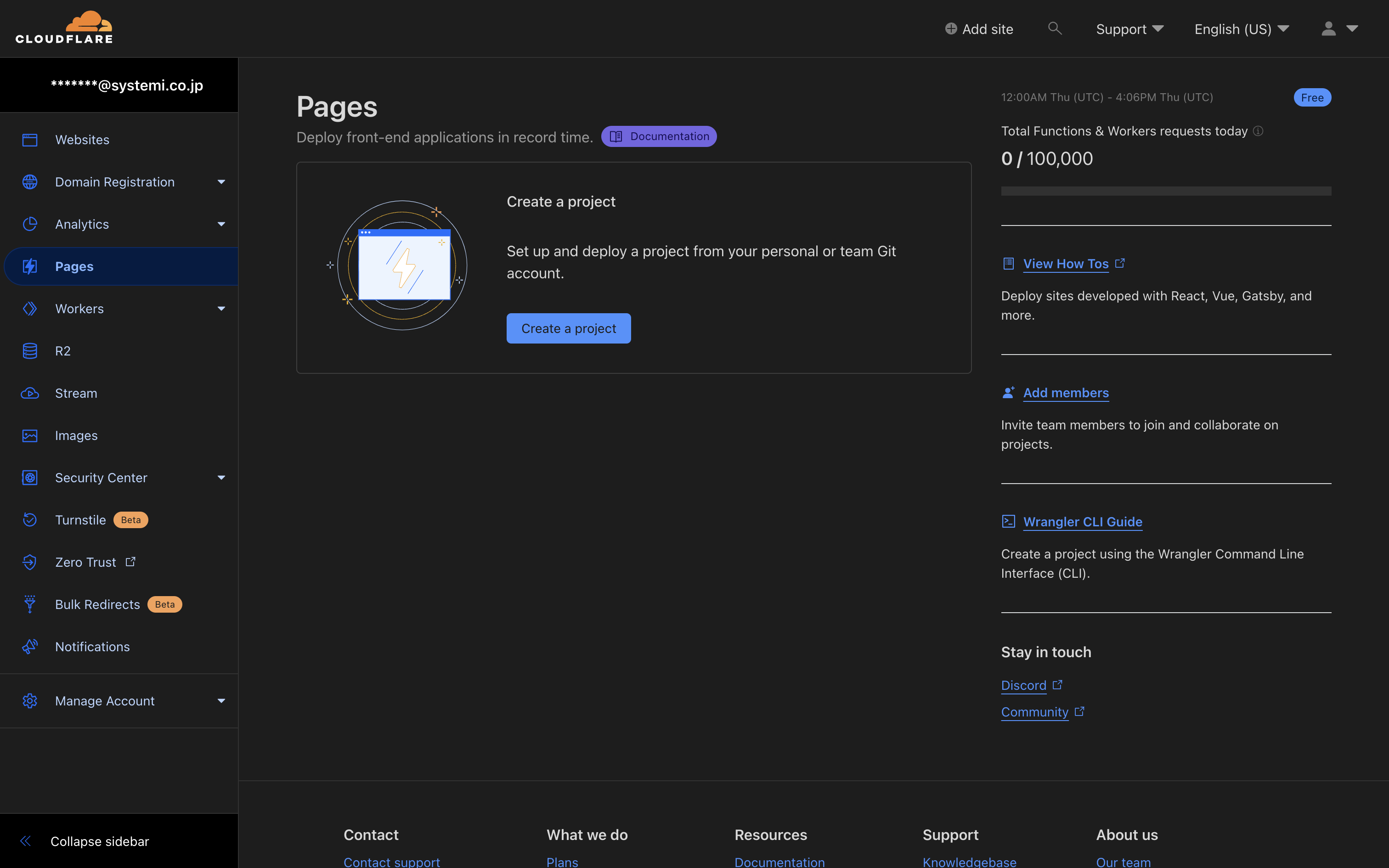 Create a project