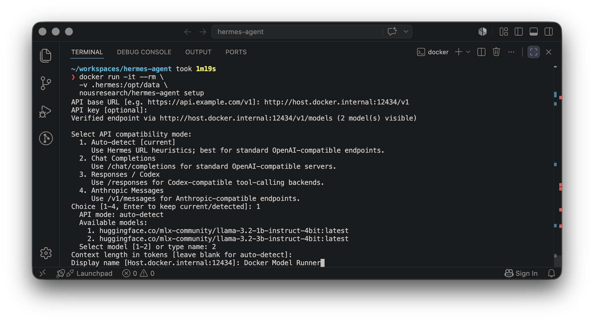 Custom endpoint (enter URL manually)