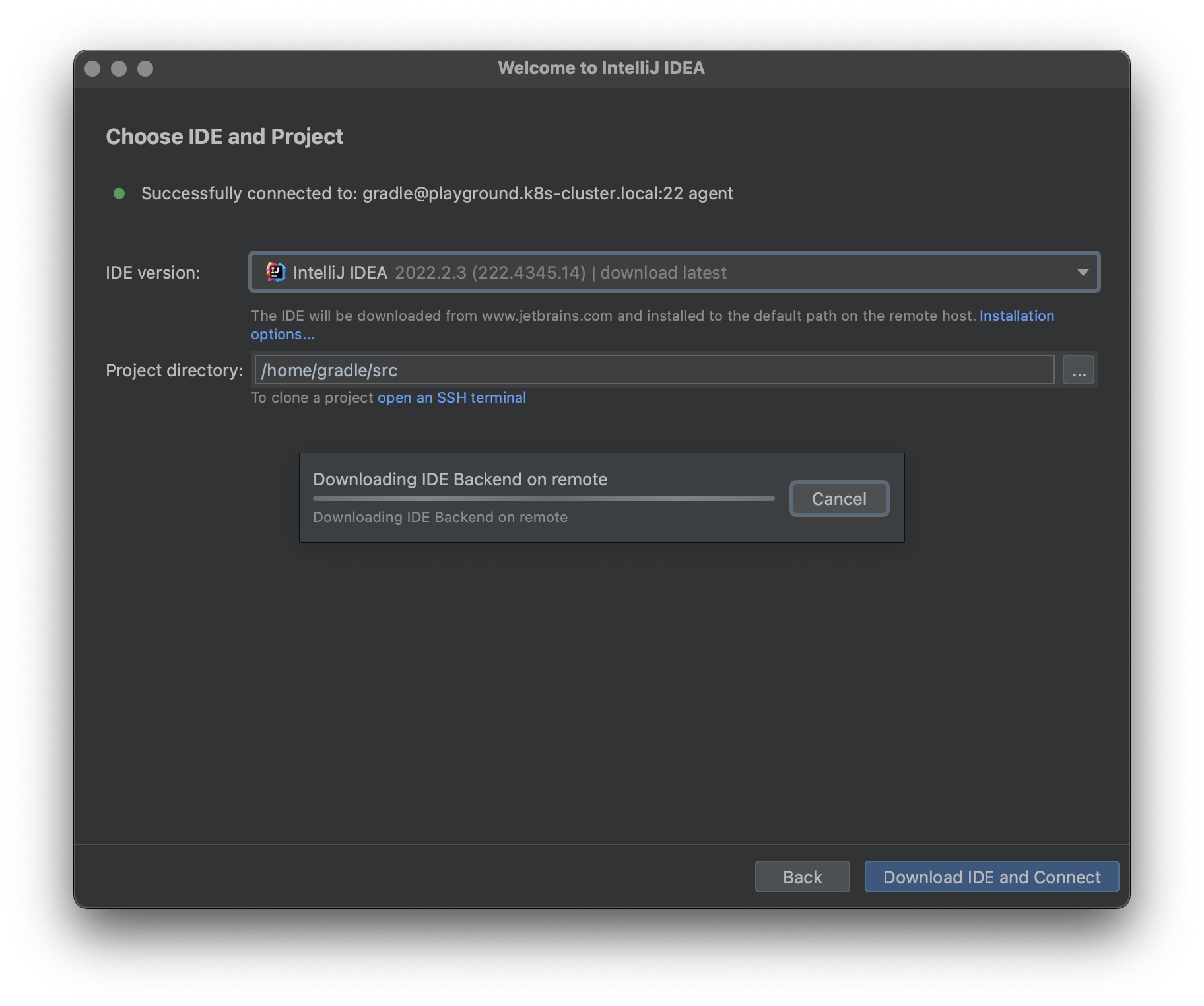 Downloading IDE Backend on Remote