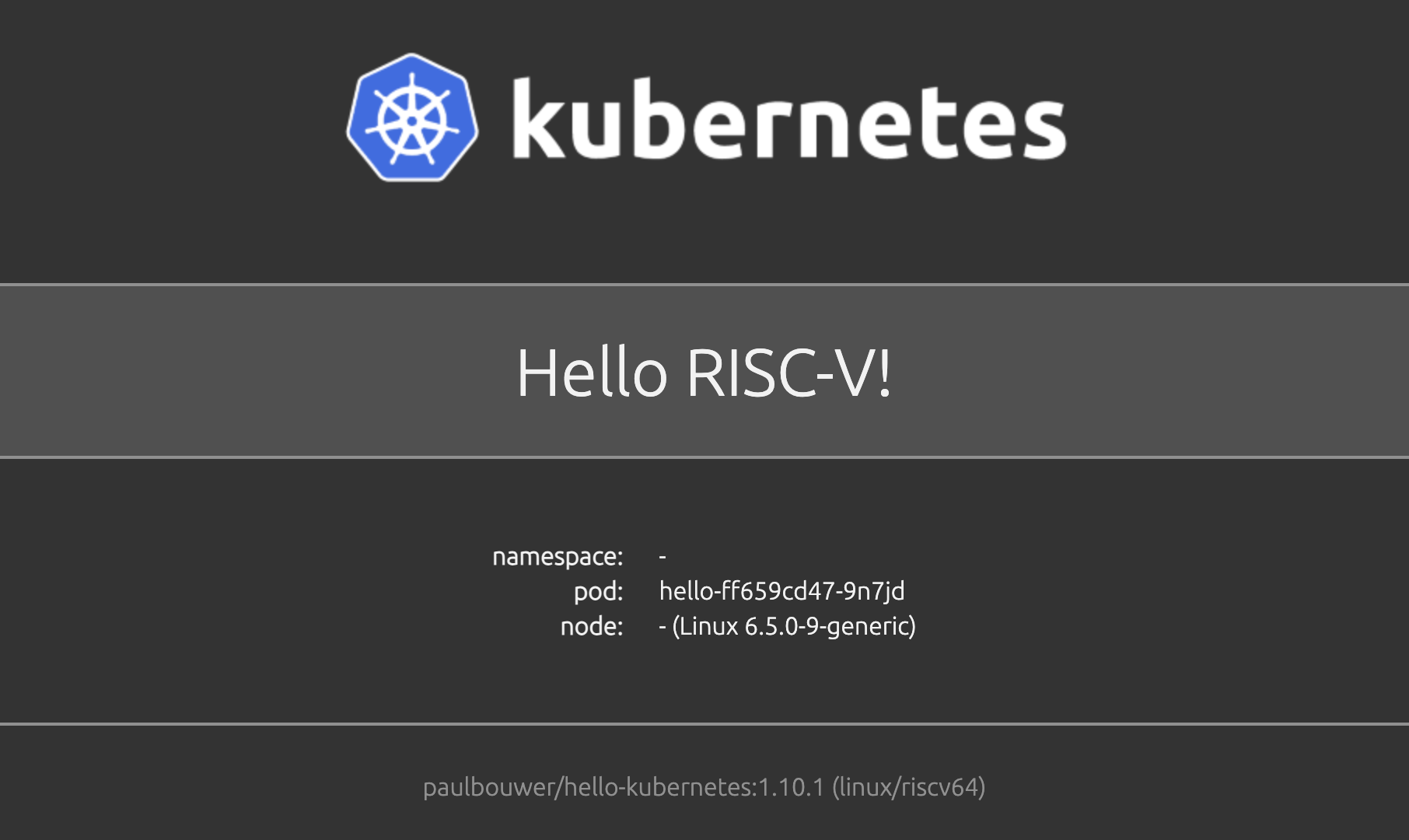 Cover Image for riscv64 な k3s を試してみる
