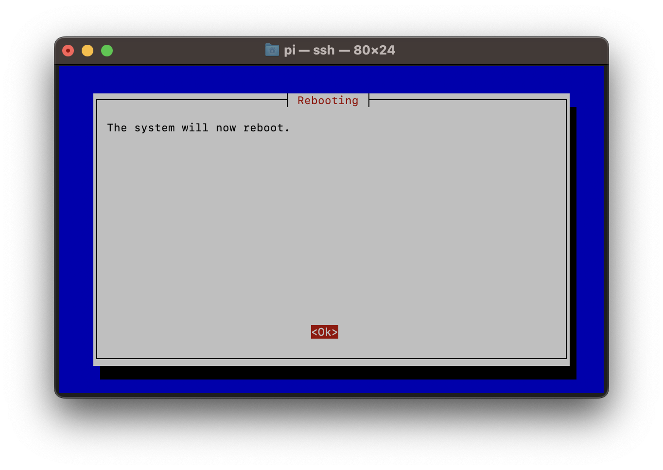 Rebooting